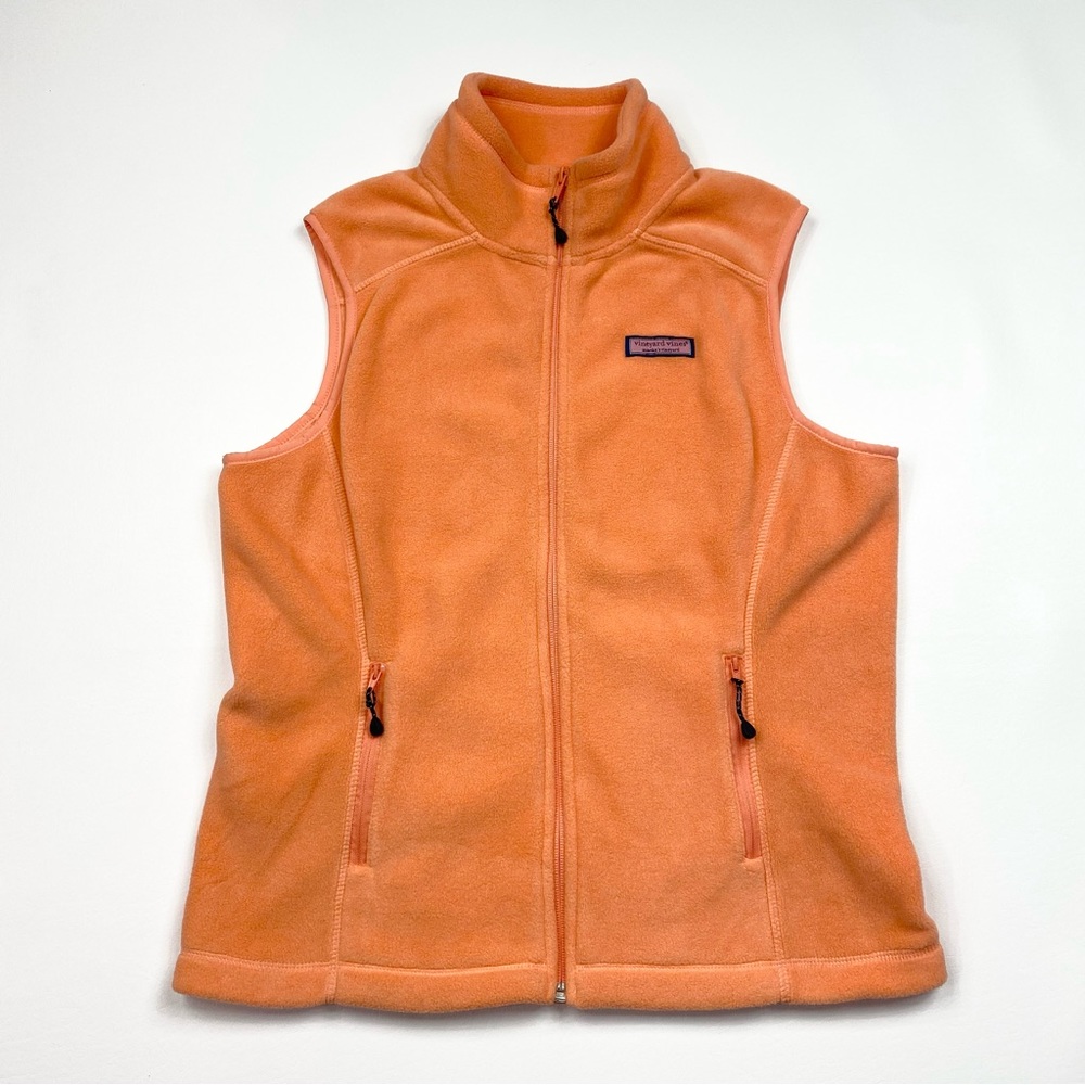 Women’s Vineyard Vines Full Zip Fleece Vest Size Small